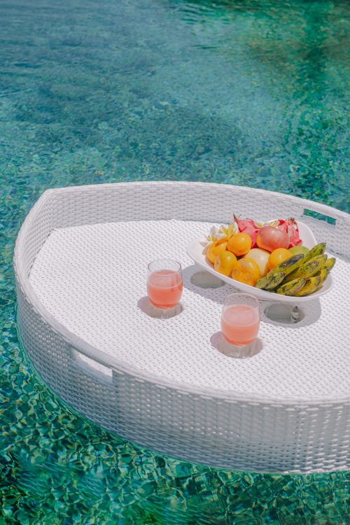 Lotus floating tray